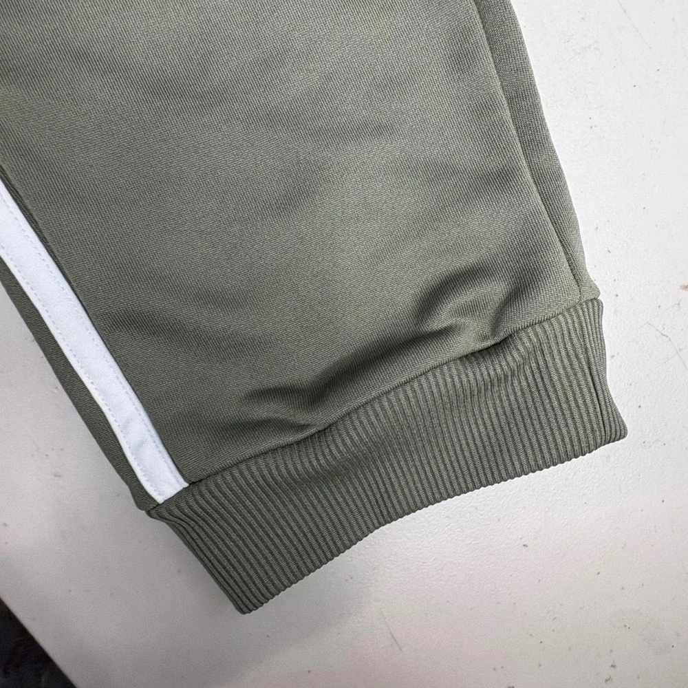 Adidas Men's Green Track Pants Joggers Sweatpants Size Medium Athletic